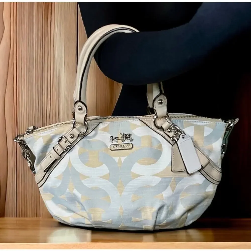 Y2K Coach 17078 Madison Sophia OP Art Satchel Bag 3 Piece Set